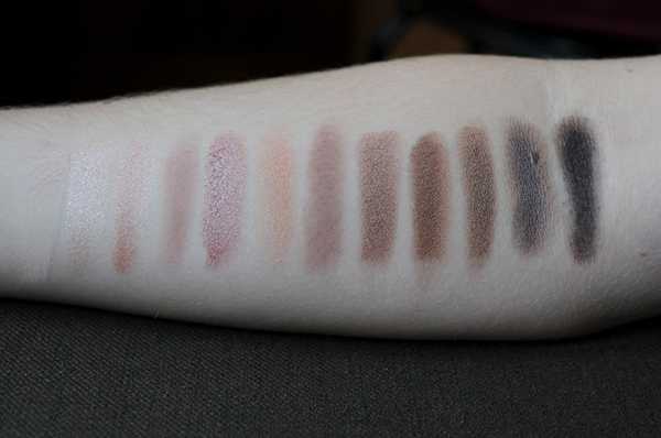 Naked 3 Urban Decay swatches