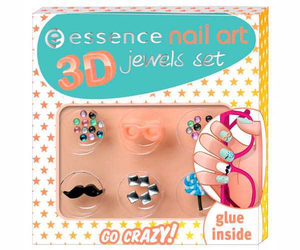 decorazioni 3D nail art essence
