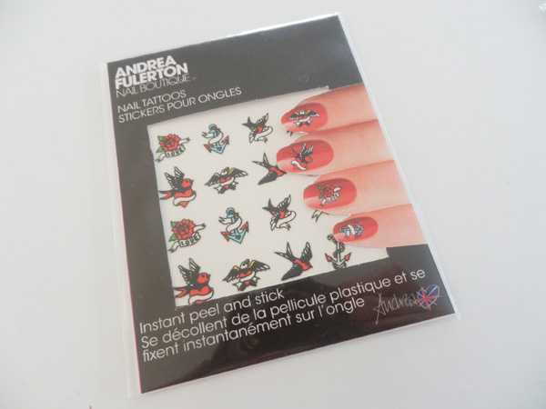 Andrea Fulerton tatuaggi per unghie