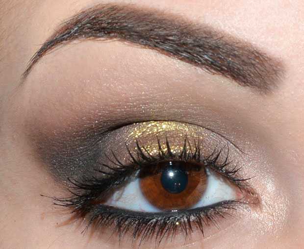 Smokey Eyes marrone e oro