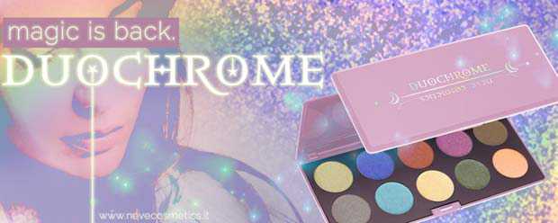 Neve Cosmetics nuova Palette Duochrome
