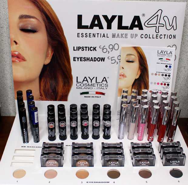 layla cosmetics make up