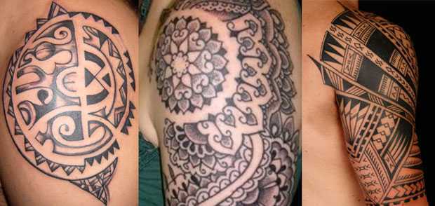 Tatuaggi maori spalla