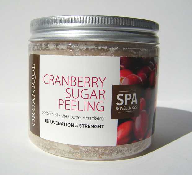 Cranberry Sugar Peeling Organique