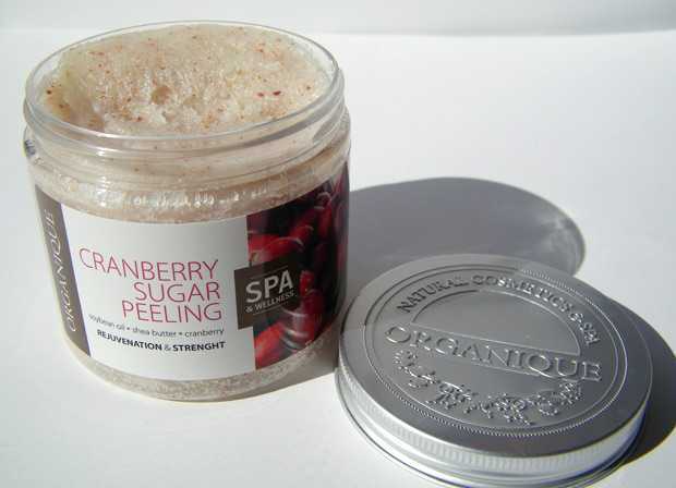 Cranberry Sugar Peeling Organique