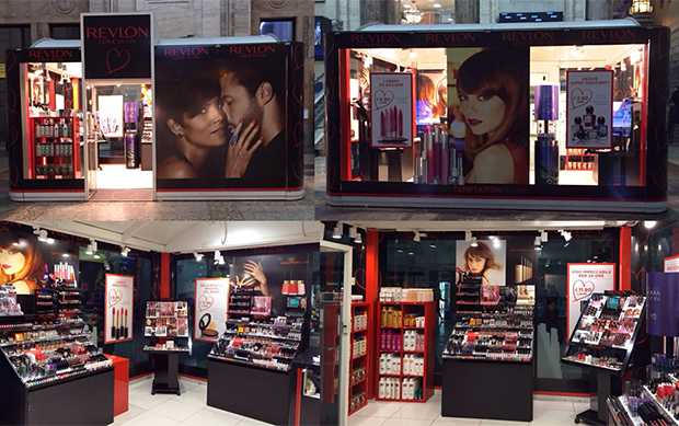 temporary store revlon milano