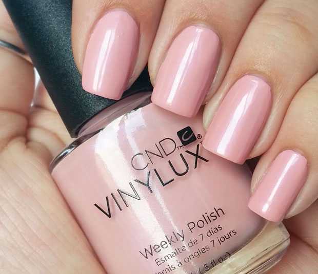 Smalto rosa vinylux cnd Blush Teddy