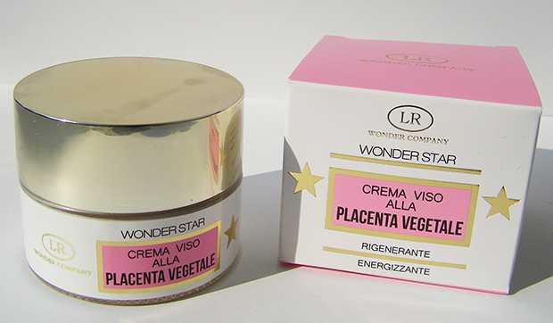 crema viso alla Placenta Vegetale LR Wonder