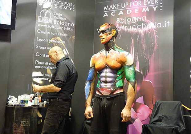 body painting mufe cosmoprof