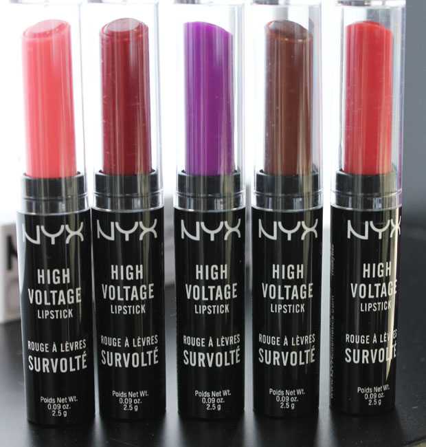 high voltage lipstick nyx