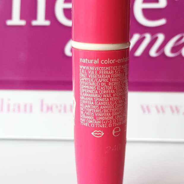 inci Yumtint Neve Cosmetics