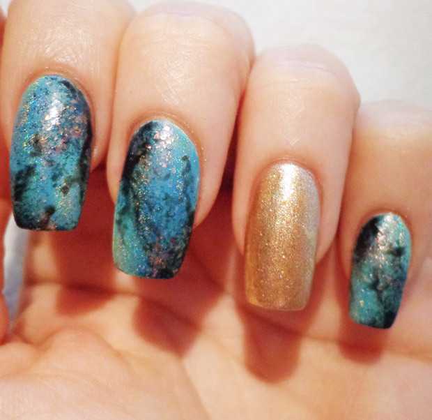 tutorial nail art sfumata beautydea