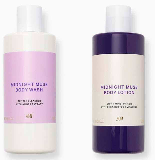 skincare h&m midnight muse