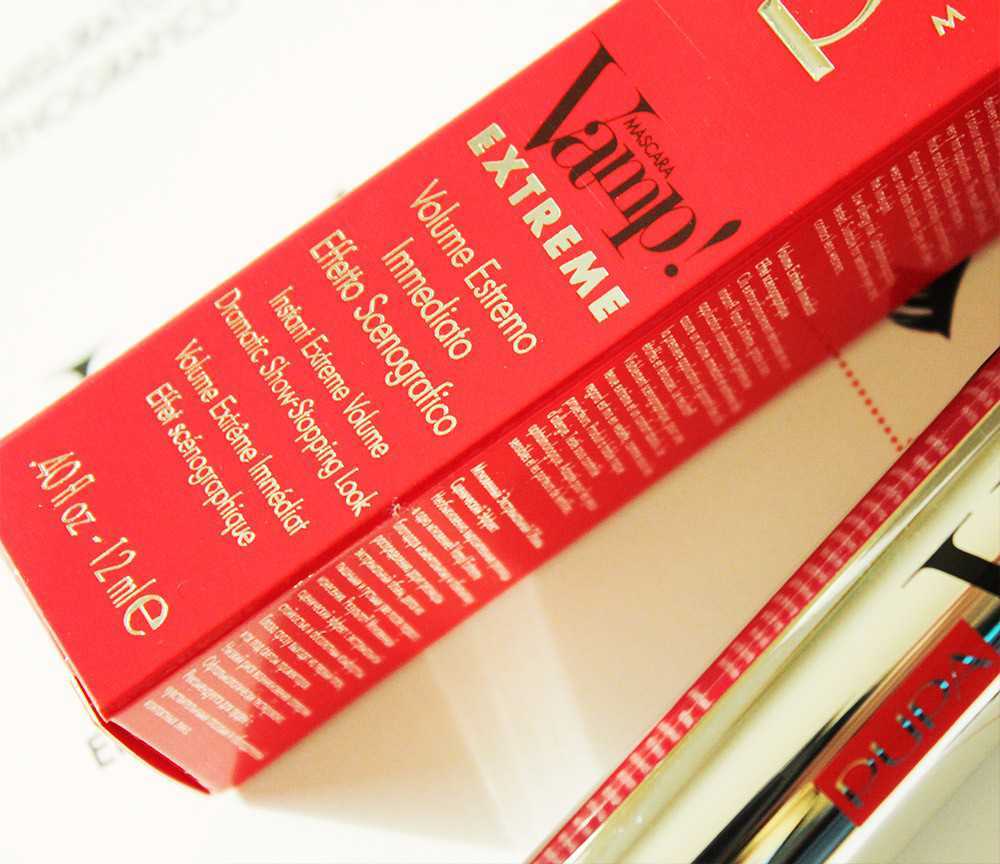 nuovo mascara pupa vamp extreme recensione