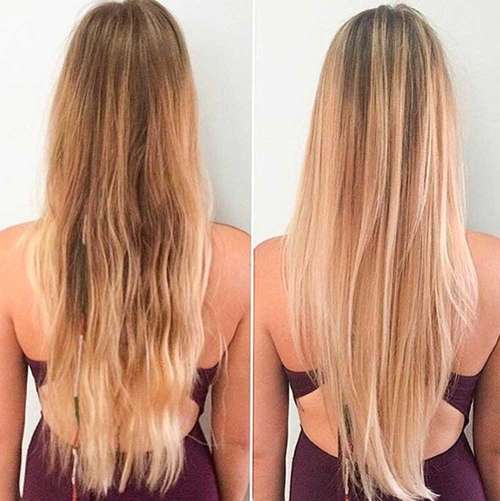 prima e dopo mermicorn hair