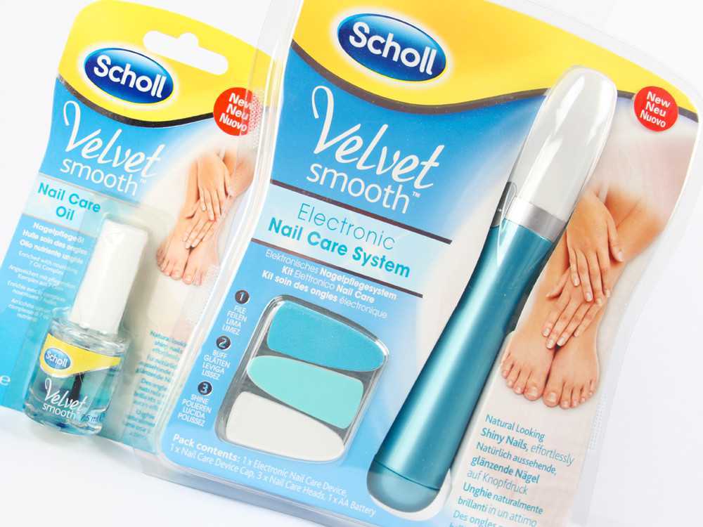 scholl velvet smooth nail care system