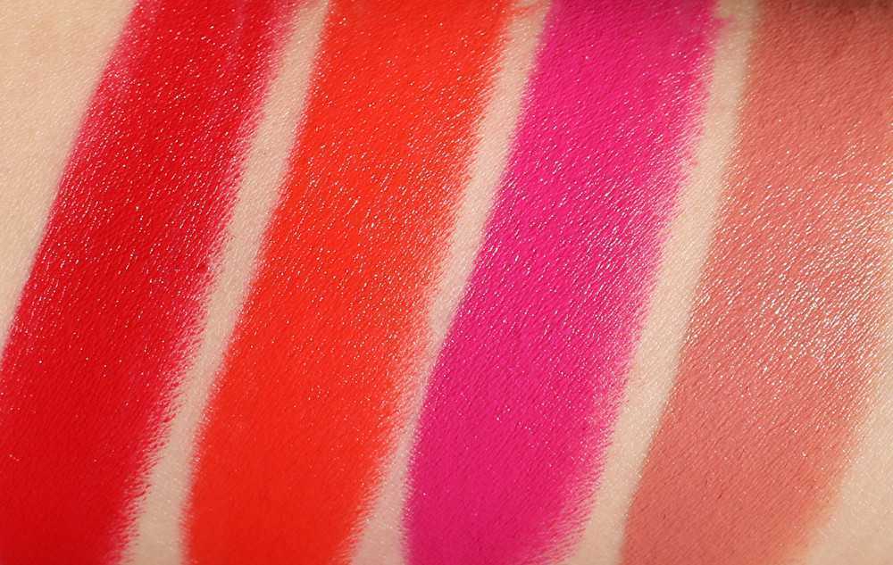 swatches yves saint laurent rossetti rouge pur couture