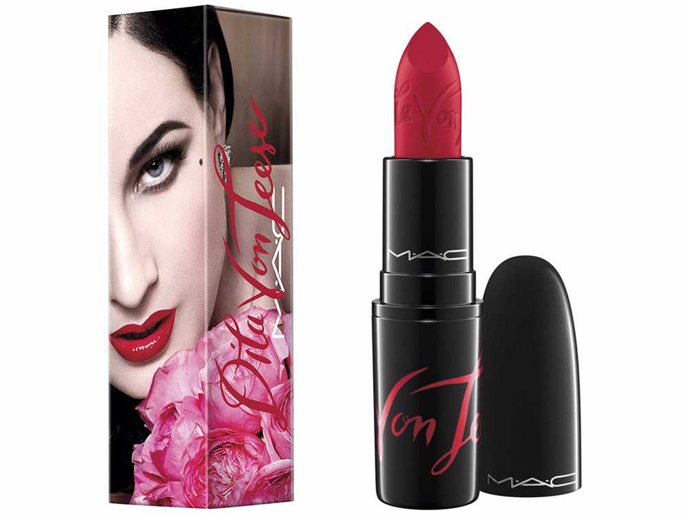 lipstick dita von teese mac cosmetics
