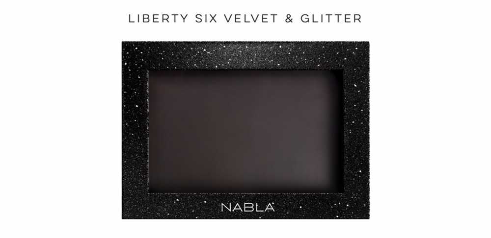 palette nabla liberty six velvet & glitter