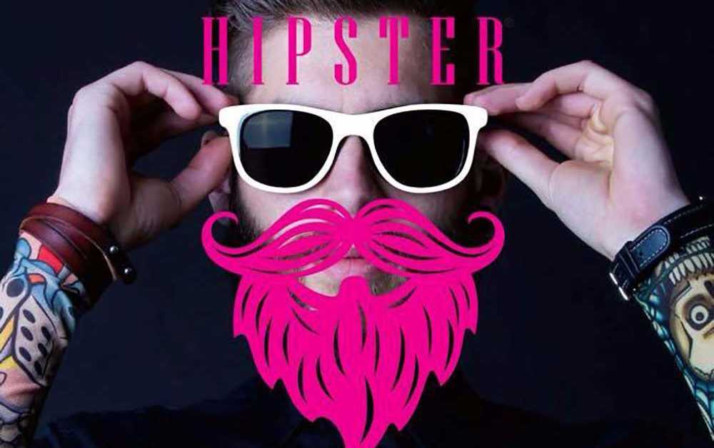 hipsteria barba e baffi