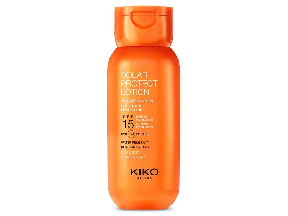 kiko solar protect lotion spf 15