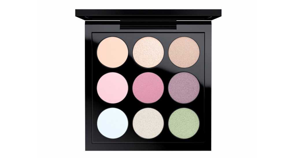 mac cosmetics pastel times nine palette