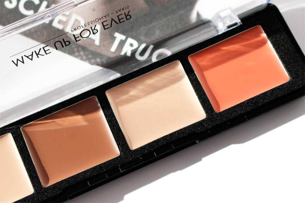 palette contouring make up for ever