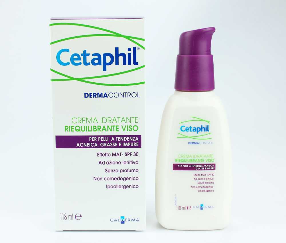 cetaphil dermacontrol crema idratante riequilibrante viso