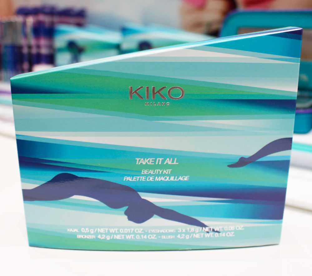 kiko the beauty games packaging