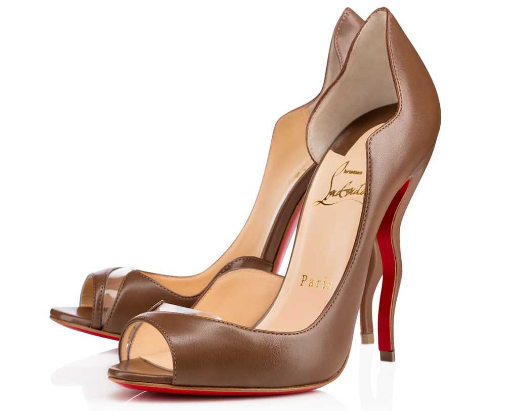 Louboutin nude Deepik Kid/pvc Safki Louboutin nude Deepik Kid/pvc Safki
