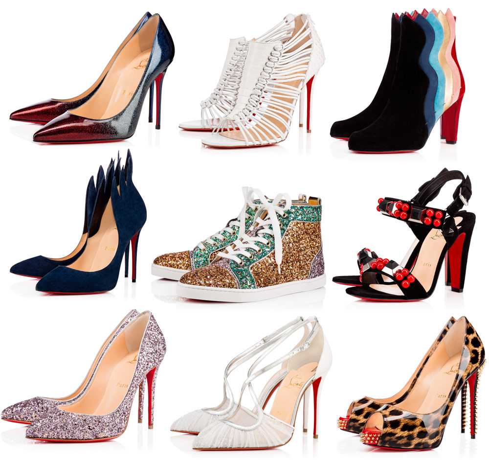Tanti modelli diversi di scarpe Louboutin