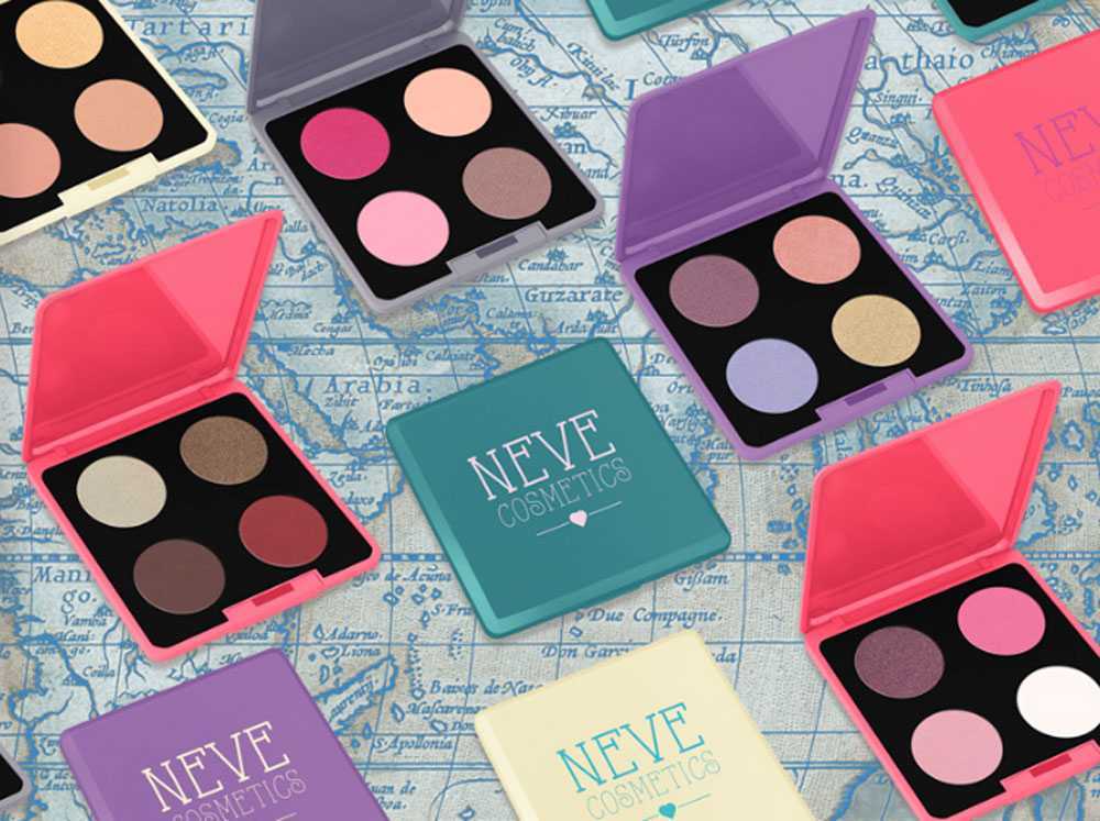 palette neve cosmetics on the go