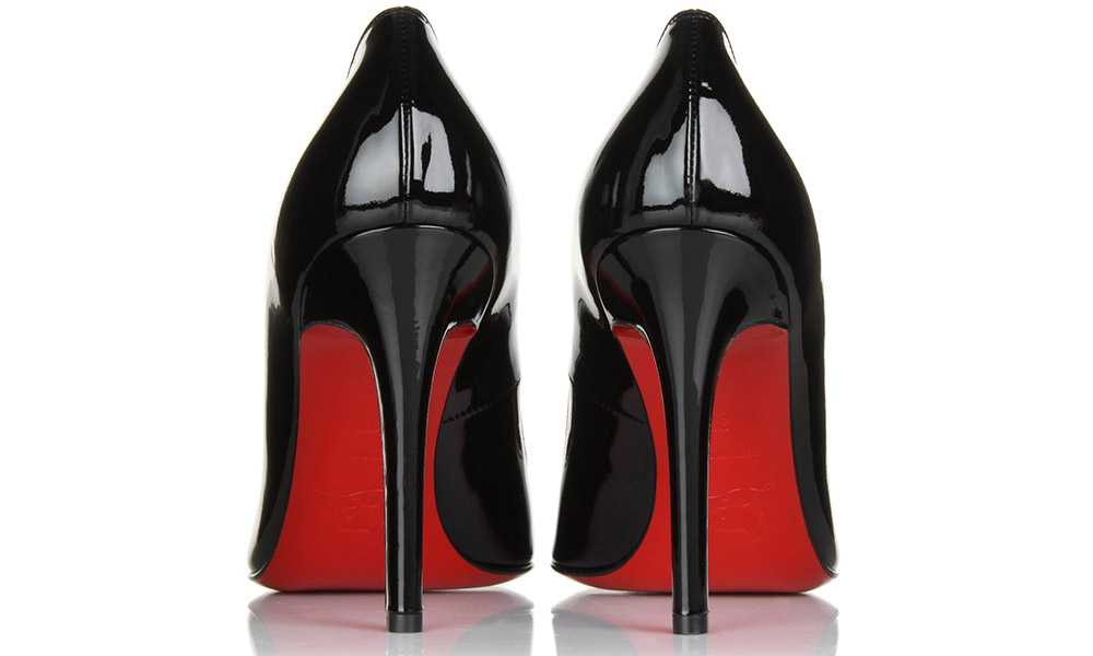 decollete louboutin nere