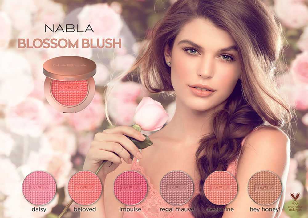 blossom blush nabla cosmetics