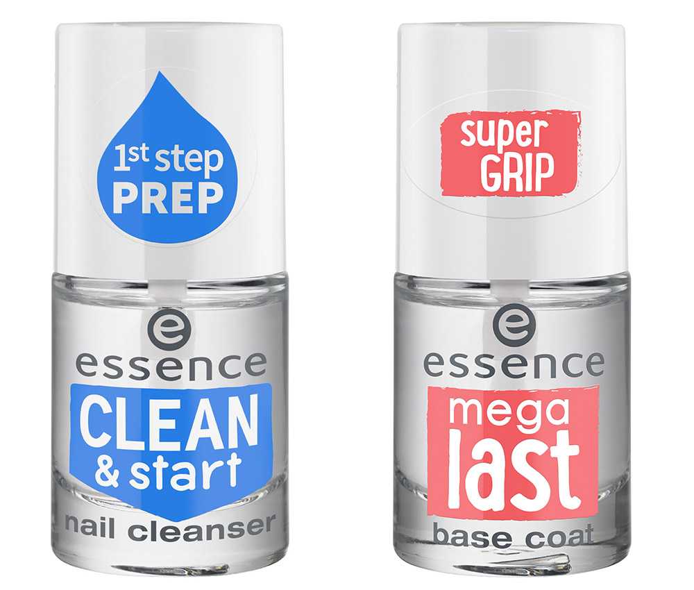 essence nail cleanser & base coat