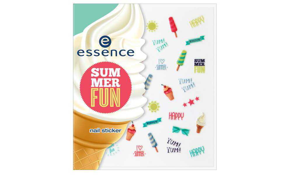 nail sticker essence summer fun