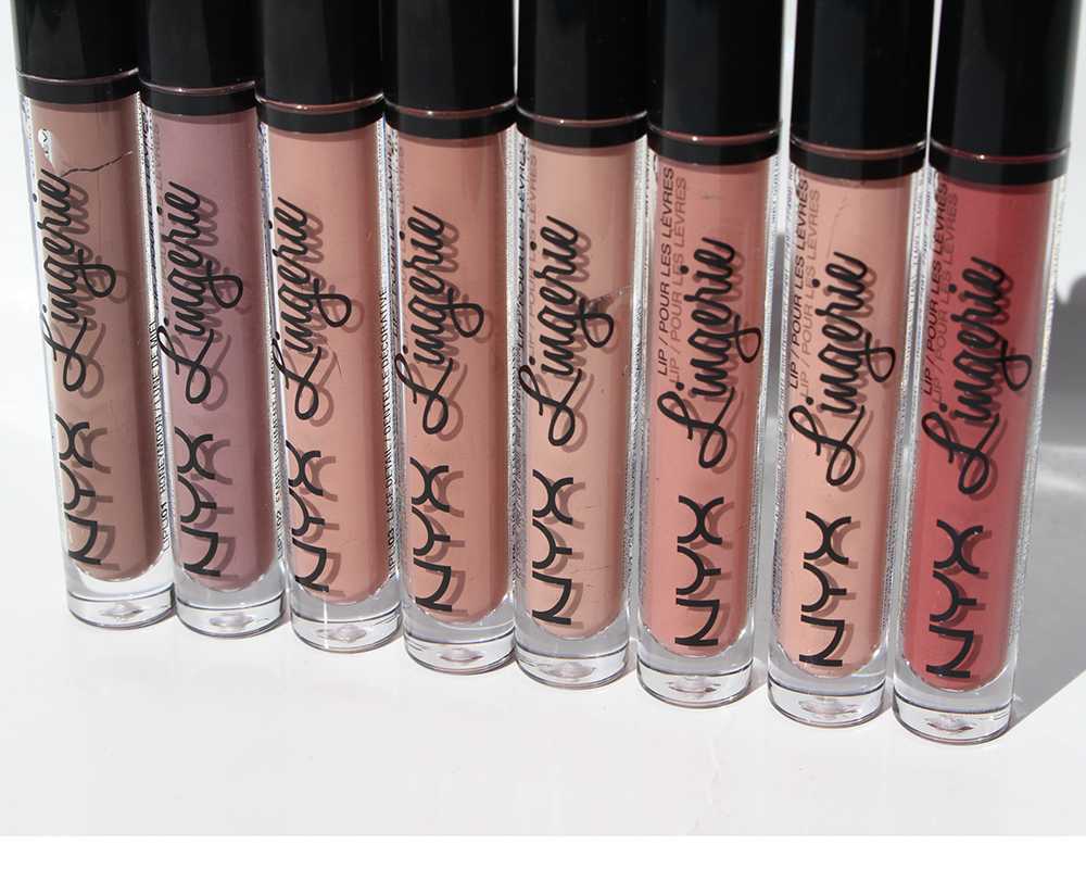 lip lingerie liquid lipstick nyx cosmetics