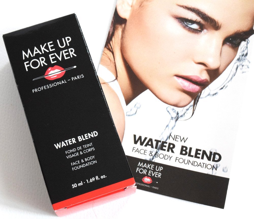 water blend foundation mufe