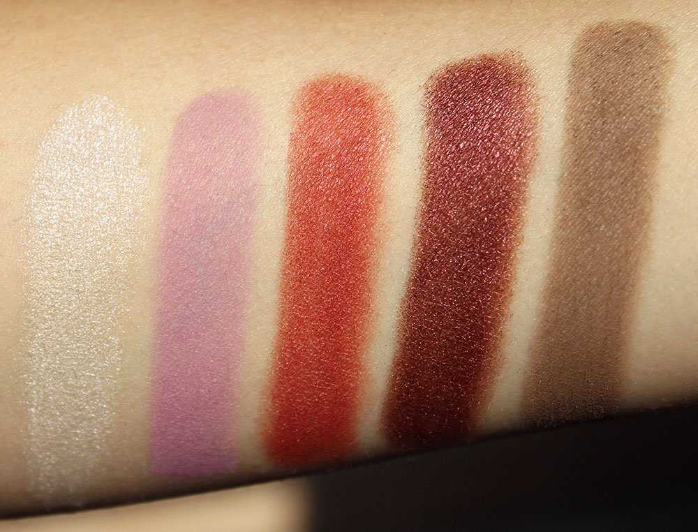 Swatches ombretti Neve Mutations Swatches ombretti Neve Mutations
