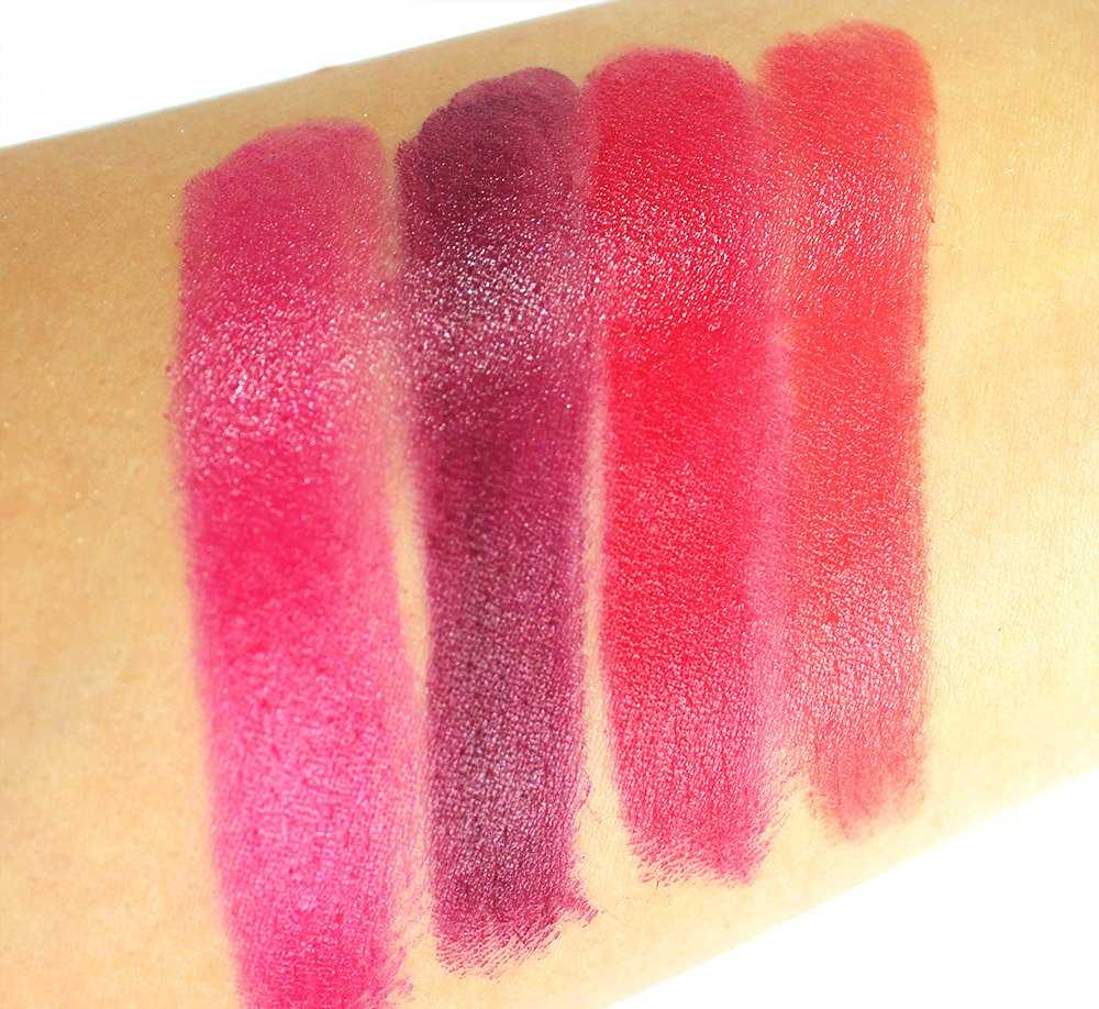 swatches pupa rossetti autunno 2016