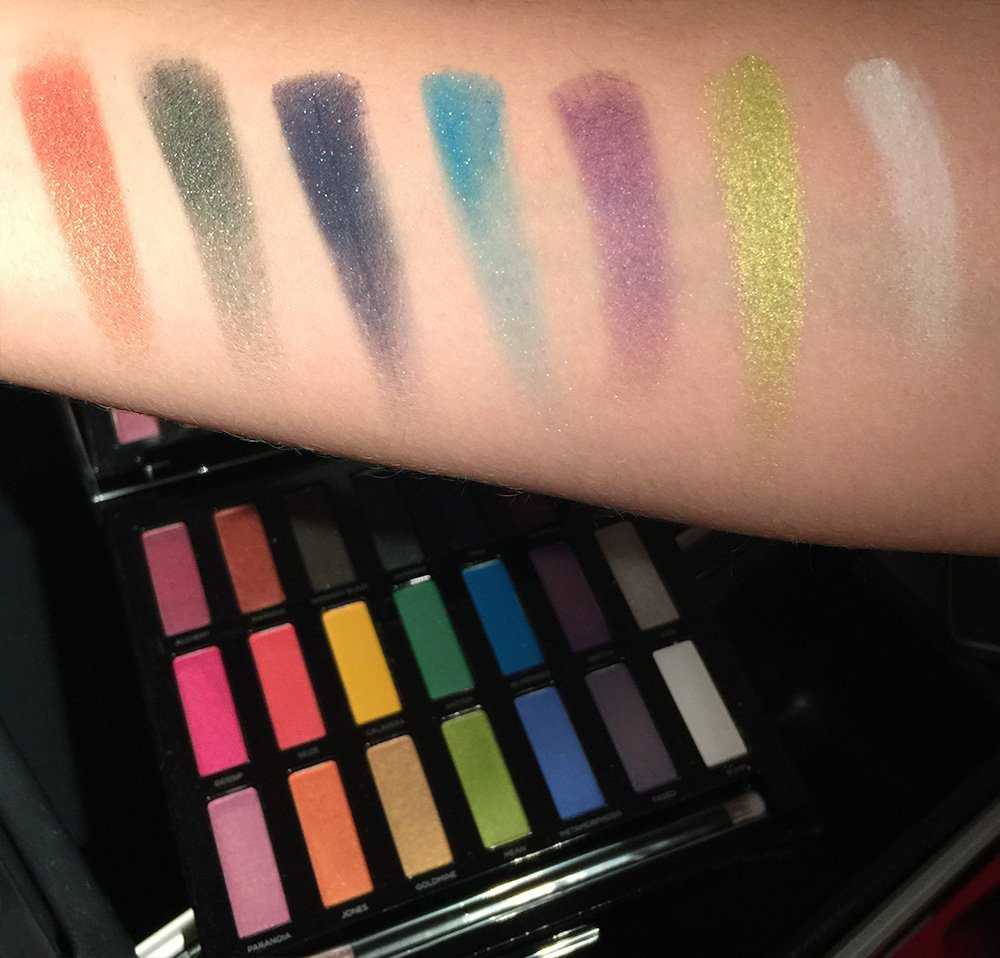 swatches palette Urban Decay Full Spectrum