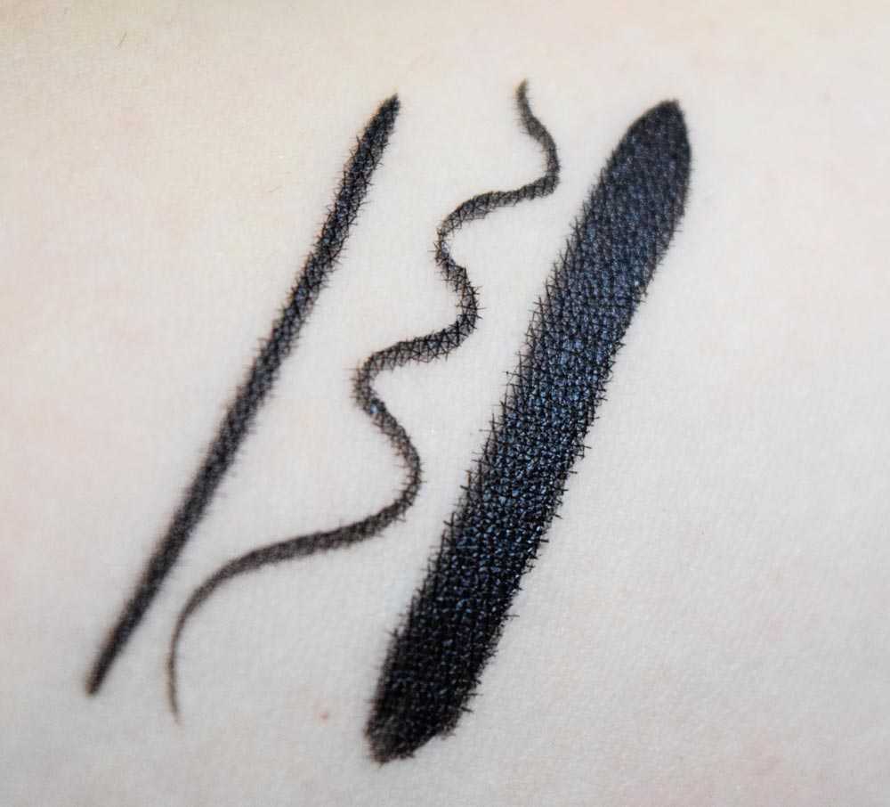 swatches eyeliner a penna avon true