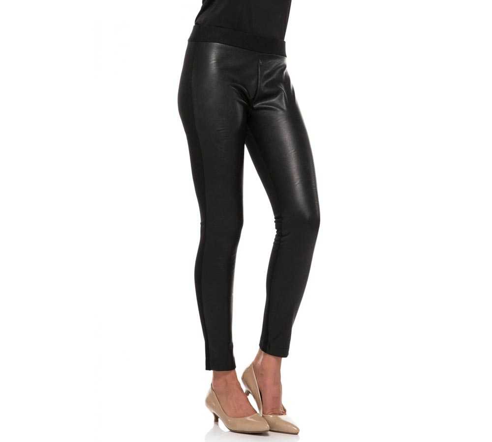 Cannella pantaloni eco pelle