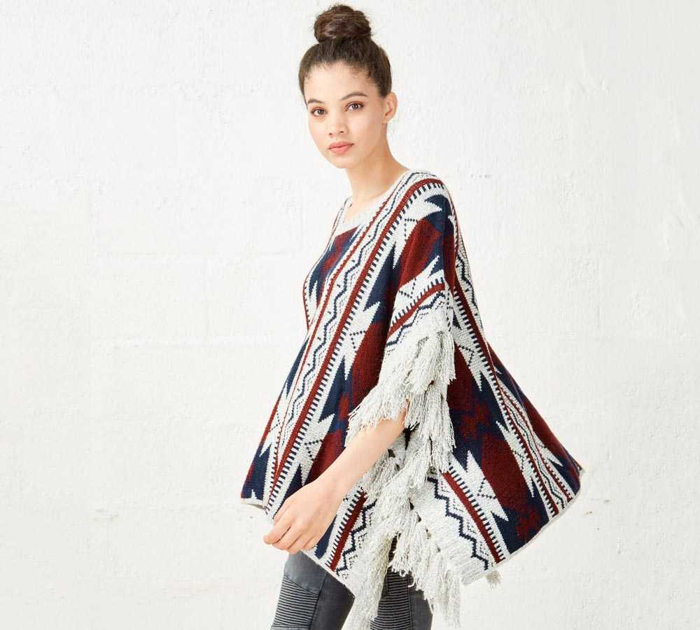 Poncho Jennyfer inverno 2017