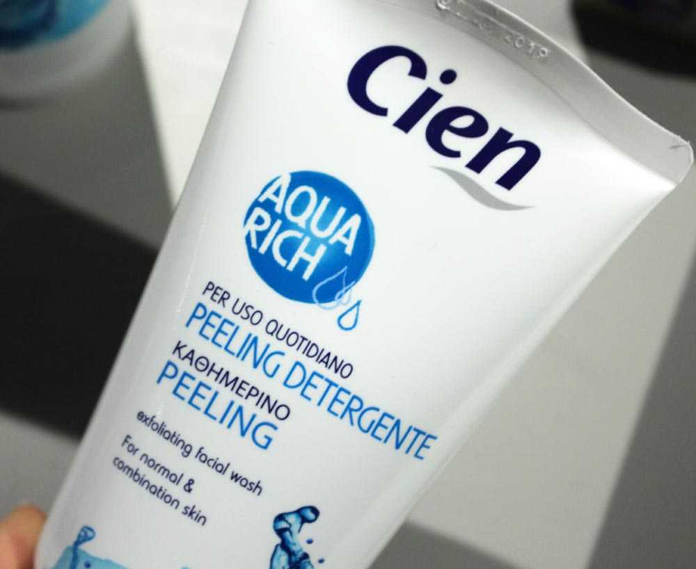 cien peeling detergente