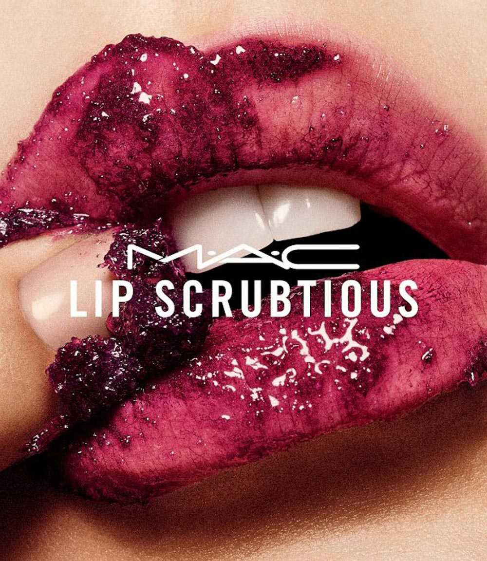 mac collezione lip scrubtious