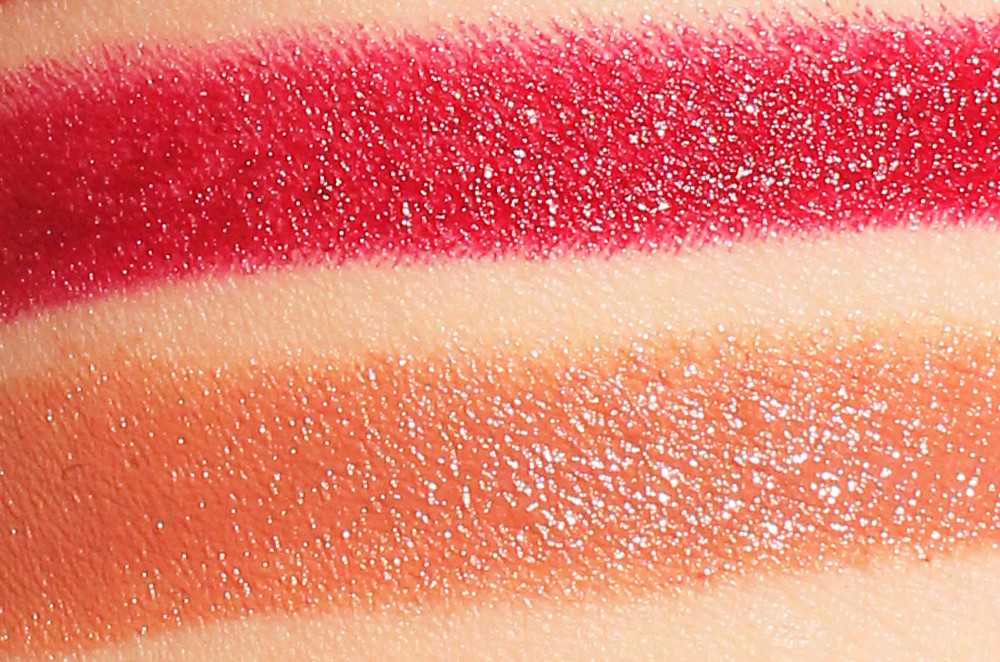 swatches rossetti nars natale 2015