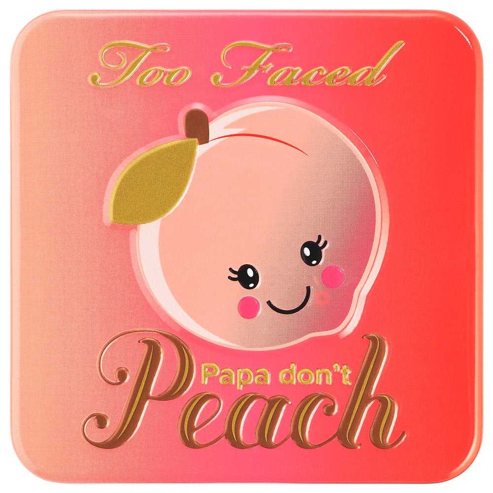 too faced blush papa don't peach