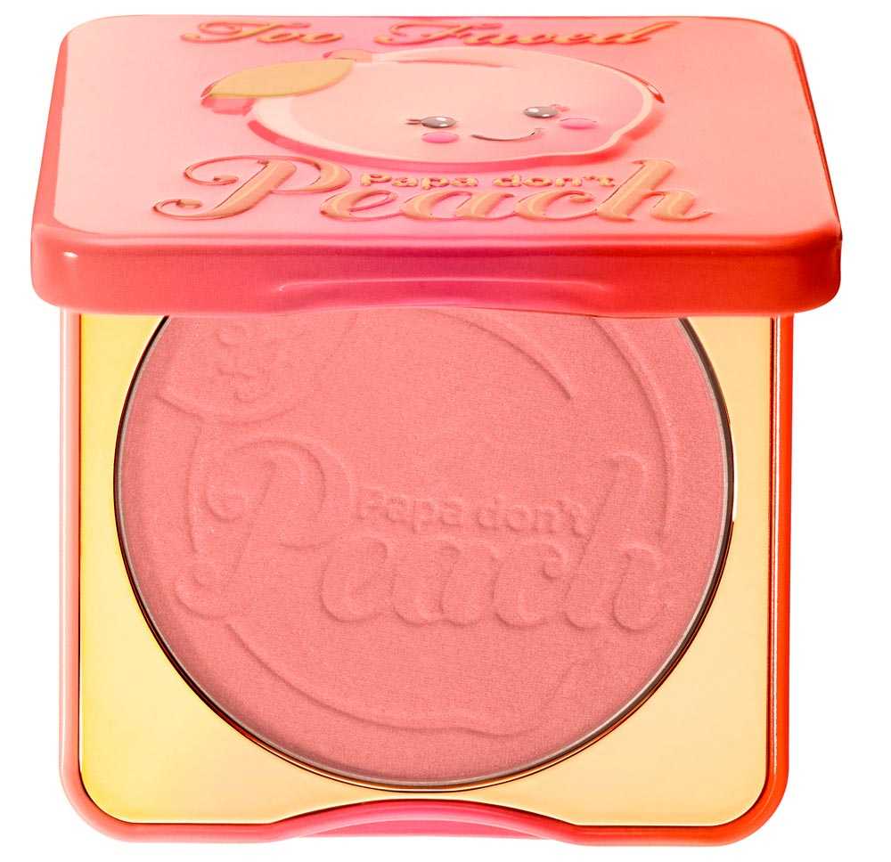 blush too faced papa don't peach