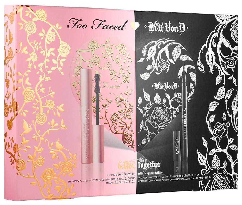too faced e kat von d collezione better together